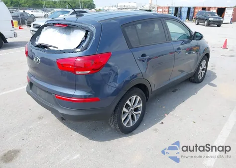 2016 Kia Sportage Lx from USA, damaged, VIN KNDPB3AC9G7875534
